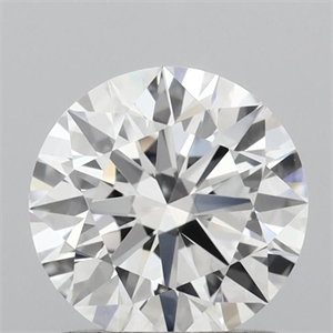 Picture of Lab Grown Diamond 1.01 Carats, Round with Ideal Cut, D Color, VVS2 Clarity and Certified by IGI