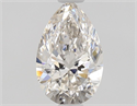 Natural Diamond 0.70 Carats, Pear with  Cut, H Color, VS2 Clarity and Certified by GIA