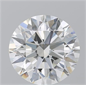 Diamante Natural 2.01 quilates, Redondo , Color H, claridad VVS1 y certificado GIA