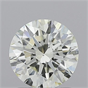 Natural Diamond 1.20 Carats, Round with Excellent Cut, L Color, SI1 Clarity and Certified by GIA