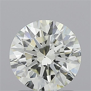 Picture of Natural Diamond 1.20 Carats, Round with Excellent Cut, L Color, SI1 Clarity and Certified by GIA