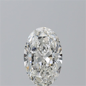 Foto Diamante Natural 2.21 quilates, Ovalado , Color H, claridad SI1 y certificado GIA de