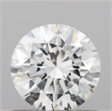 Lab Grown Diamond 0.72 Carats, Round with Very Good Cut, D Color, VVS2 Clarity and Certified by IGI