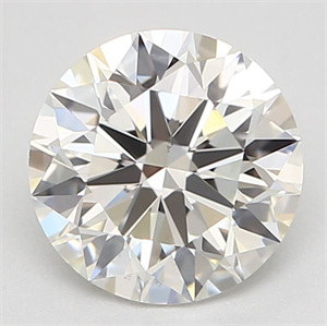 Picture of Natural Diamond 0.71 Carats, Round with Excellent Cut, I Color, SI1 Clarity and Certified by GIA
