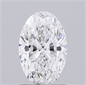 Natural Diamond 1.01 Carats, Oval with  Cut, E Color, VS1 Clarity and Certified by GIA