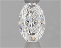 Diamante Natural 0.40 quilates, Ovalado , Color D, claridad VS1 y certificado GIA