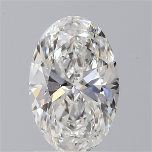 Picture of Natural Diamond 1.00 Carats, Oval with  Cut, F Color, VS2 Clarity and Certified by GIA