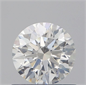 Natural Diamond 0.70 Carats, Round with Excellent Cut, G Color, SI2 Clarity and Certified by GIA