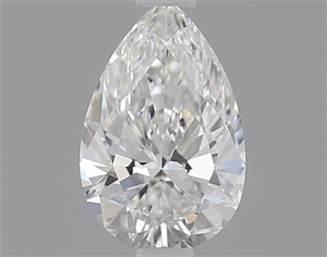 Picture of Natural Diamond 0.30 Carats, Pear with  Cut, F Color, VVS1 Clarity and Certified by GIA
