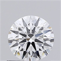 Lab Grown Diamond 0.70 Carats, Round with Ideal Cut, D Color, VVS1 Clarity and Certified by IGI