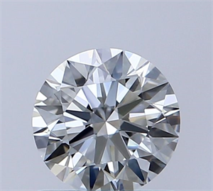 Picture of Natural Diamond 0.70 Carats, Round with Excellent Cut, H Color, VVS1 Clarity and Certified by GIA