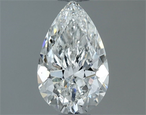 Picture of Natural Diamond 0.60 Carats, Pear with  Cut, G Color, SI1 Clarity and Certified by GIA