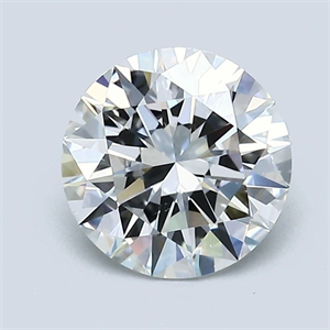 Foto Diamante Natural 1.53 quilates, Redondo , Color F, claridad VS2 y certificado GIA de