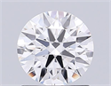 Del inventario de diamantes de laboratorio, 1.05 quilates, Redondo , Color D, claridad VVS2 y certificado IGI