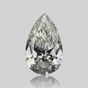 Picture of Natural Diamond 0.40 Carats, Pear with  Cut, I Color, VVS2 Clarity and Certified by GIA