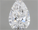 Natural Diamond 0.40 Carats, Pear with  Cut, E Color, SI1 Clarity and Certified by GIA