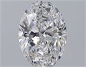 Diamante Natural 3.01 quilates, Ovalado , Color D, claridad SI1 y certificado GIA
