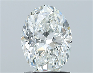 Picture of Natural Diamond 1.20 Carats, Oval with  Cut, G Color, VS2 Clarity and Certified by GIA