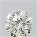 Diamante Natural 1.01 quilates, Redondo , Color L, claridad SI1 y certificado GIA