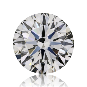 Picture of Natural Diamond 1.10 Carats, Round with Excellent Cut, I Color, VVS2 Clarity and Certified by GIA