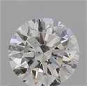 Natural Diamond 0.70 Carats, Round with Excellent Cut, F Color, SI1 Clarity and Certified by GIA