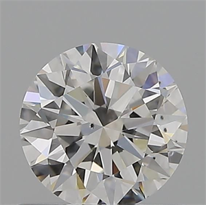 Picture of Natural Diamond 0.70 Carats, Round with Excellent Cut, F Color, SI1 Clarity and Certified by GIA