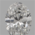 Natural Diamond 0.18 Carats, Oval with  Cut, F Color, VS1 Clarity and Certified by GIA