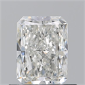 Natural Diamond 0.70 Carats, Radiant with  Cut, I Color, VS1 Clarity and Certified by GIA