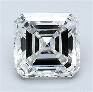 Foto Diamante Natural 2.02 quilates, Asscher , Color G, claridad VS2 y certificado GIA de