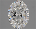Natural Diamond 2.01 Carats, Oval with  Cut, F Color, VS2 Clarity and Certified by GIA