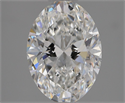 Natural Diamond 2.01 Carats, Oval with  Cut, F Color, VS2 Clarity and Certified by GIA
