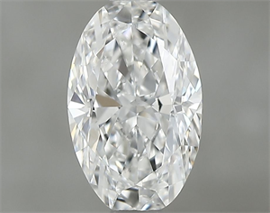 Picture of Natural Diamond 0.72 Carats, Oval with  Cut, E Color, VS2 Clarity and Certified by GIA