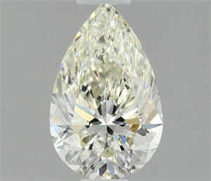 Picture of Natural Diamond 0.45 Carats, Pear with  Cut, J Color, VS1 Clarity and Certified by IGI