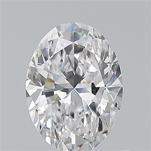 Picture of Natural Diamond 0.70 Carats, Oval with  Cut, D Color, VS1 Clarity and Certified by GIA