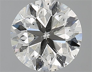 Picture of Natural Diamond 1.00 Carats, Round with Very Good Cut, K Color, I1 Clarity and Certified by GIA
