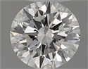 Natural Diamond 0.46 Carats, Round with Excellent Cut, G Color, SI2 Clarity and Certified by GIA