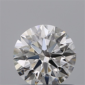 Foto Diamante Natural 0.67 quilates, Redondo , Color F, claridad IF y certificado GIA de