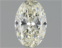Diamante Natural 1.01 quilates, Ovalado , Color J, claridad SI1 y certificado GIA