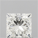 Diamante Natural 0.70 quilates, Princesa , Color H, claridad VVS2 y certificado IGI