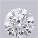 Lab Grown Diamond 1.28 Carats, Round with Excellent Cut, E Color, VVS2 Clarity and Certified by IGI