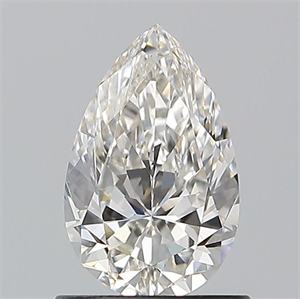 Picture of Natural Diamond 0.90 Carats, Pear with  Cut, H Color, VS1 Clarity and Certified by GIA