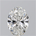 Natural Diamond 1.01 Carats, Oval with  Cut, G Color, VVS2 Clarity and Certified by GIA