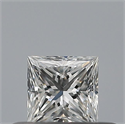 Diamante Natural 0.25 quilates, Princesa , Color E, claridad VVS1 y certificado GIA