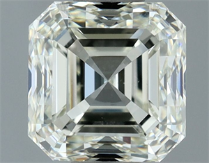Picture of Natural Diamond 1.00 Carats, Asscher with  Cut, J Color, VS1 Clarity and Certified by IGI