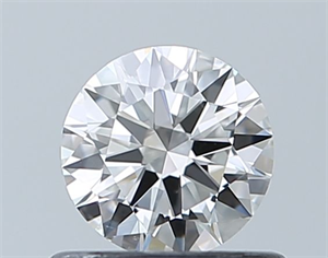 Foto Diamante Natural 0.50 quilates, Redondo , Color F, claridad SI1 y certificado GIA de