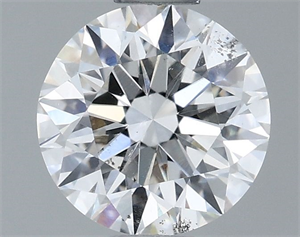 Picture of Natural Diamond 0.90 Carats, Round with Excellent Cut, F Color, SI2 Clarity and Certified by GIA