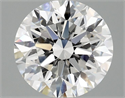Del inventario de diamantes de laboratorio, 2.42 quilates, Redondo , Color E, claridad VS1 y certificado IGI