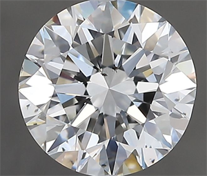 Picture of Natural Diamond 2.00 Carats, Round with Excellent Cut, H Color, SI1 Clarity and Certified by GIA