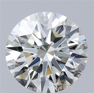 Picture of Natural Diamond 0.70 Carats, Round with Excellent Cut, K Color, VS1 Clarity and Certified by GIA