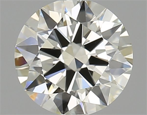 Picture of Natural Diamond 0.75 Carats, Round with Excellent Cut, M Color, IF Clarity and Certified by GIA